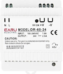 Earu Тръбнохранителен блок с мощност 60W