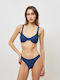 Juliete Sportliches Bikini-Set Blau