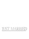 Ταμπελα Ξυλινη Just Married 70x11cm Λευκη