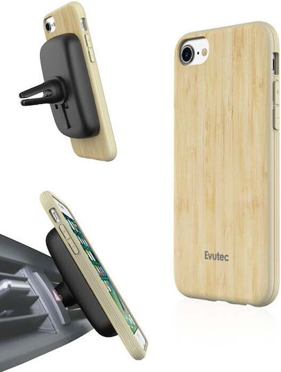 Evutec Back Cover Aramid Fiber 0.7mm Μαγνητικό Μπεζ (iPhone SE 2022/2020Realme 6 / 6s)