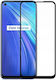 0.3mm Full Glue Full Face Tempered Glass Μαύρο (Realme 9i)
