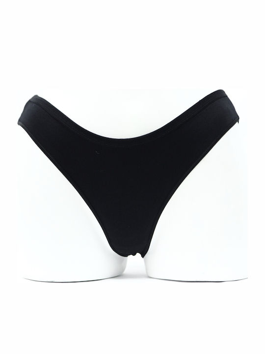 Damen Slip BLACK