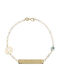 Goldjewels Kids Bracelet ID from Gold 9K