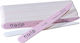 Nail File 180/220 Nailp Wooden Thin Pink Premium