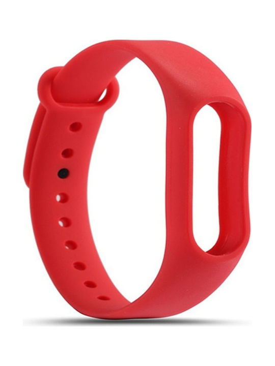 Λουράκι Σιλικόνης με Pin Κόκκινο (Mi Band 2)