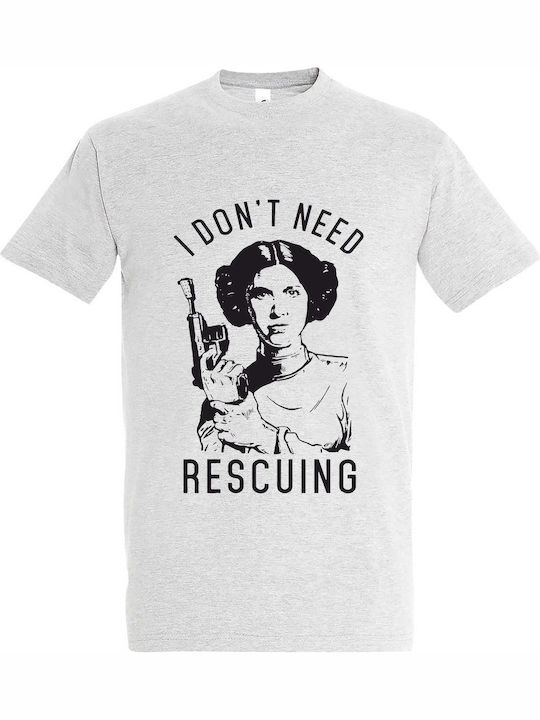 T-shirt Female Unisex Princess Leia Star Wars Ash