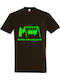 T-shirt Unisex "scientists Make Great Parents Funny" Chocolate