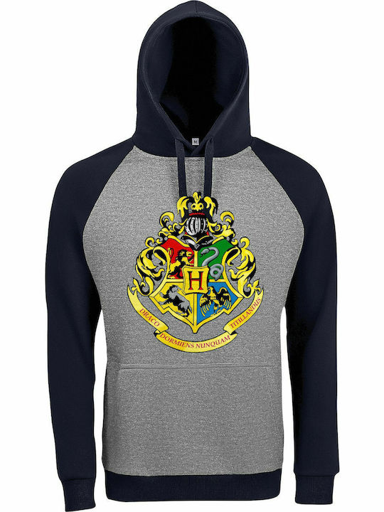 Блуза с Качулка Унисекс Hogwarts School Crest Х...