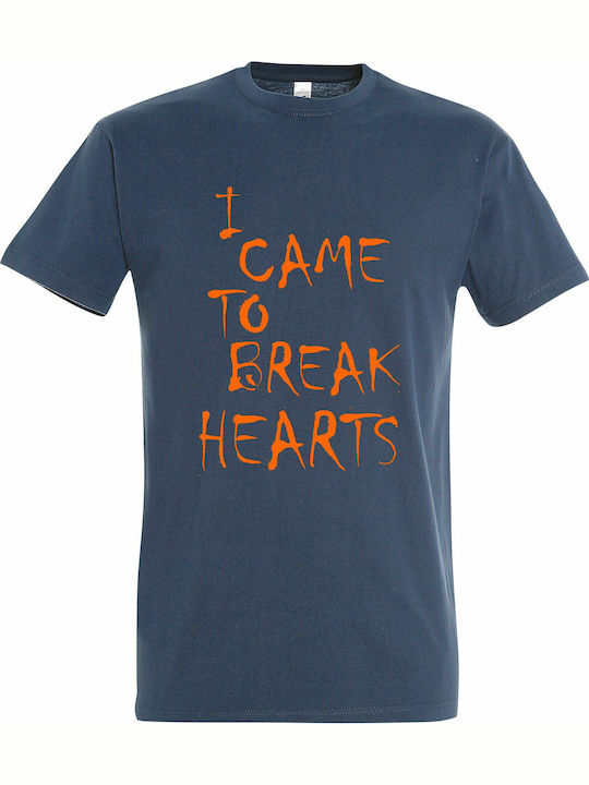 Unisex T-shirt "I Came to Break Hearts" Denim