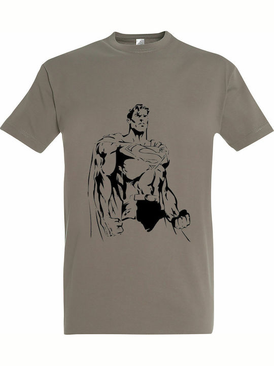 Unisex T-Shirt "Superman Silhouette" Hell Khaki