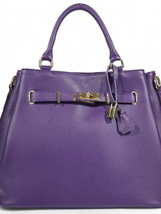 Passaggio Leather Кожена Дамска Чанта Тоут Ръчн...