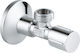 Grohe 22046000 Valve Faucet 1/2 X 1/2 Unmarked Chrome