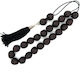 Kompologadiko Scented Worry Beads with Tassel with 21 Beads Black