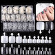 Globalnail Of foot 10 different sizes Globalnail Nail Tips in Beige Color 500pcs IS-46678844
