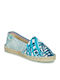 Din material textil Espadrile dama în culoarea Albastru