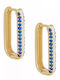 Earrings made of Gold 14K with Stones