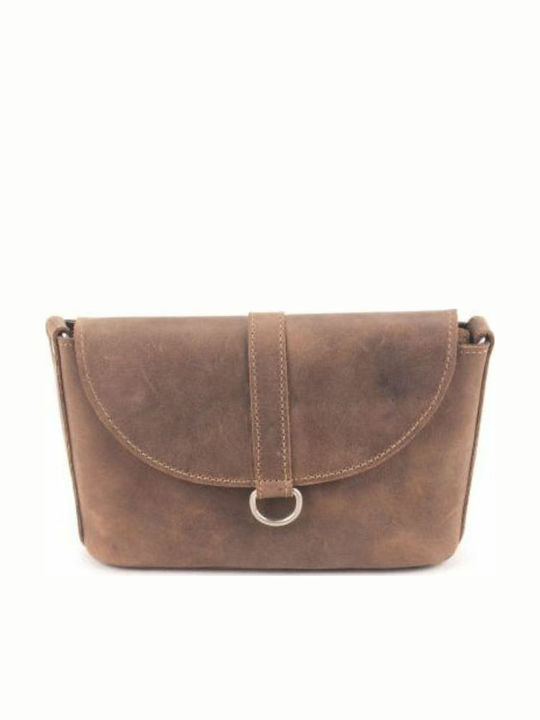 By -leather Leather Women's Clutch Brown