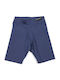 Kids Legging Cycling Short Purple