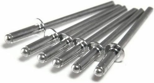 Πριτσίνια Aluminium M4.8x8mm 100Stück