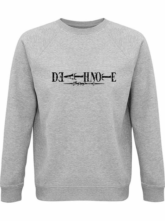 Sweatshirt Unisex Organic " Death Note Logo Man...