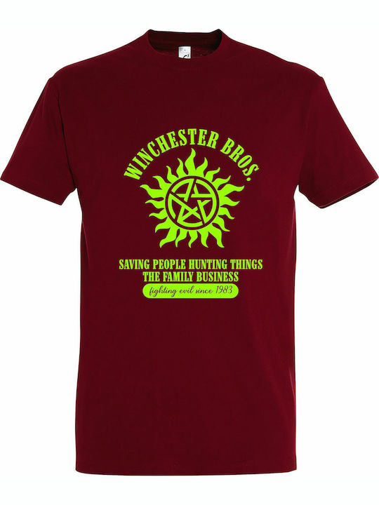 T-shirt Унисекс "Supernatural Winchester Bros" ...