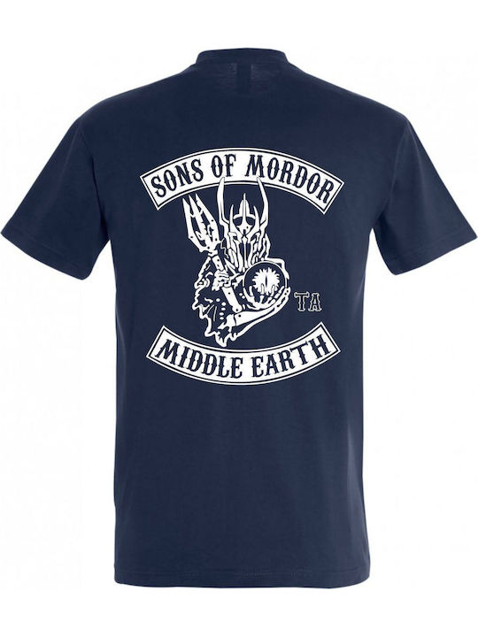 Unisex T-shirt Sons Mordor Middle Earth Back Pr...