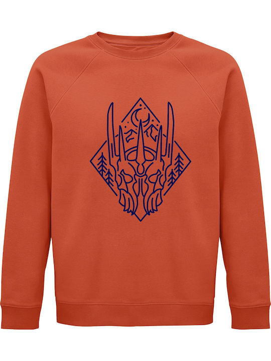 Sweatshirt Unisex Organic " Sauron Mordor Middl...