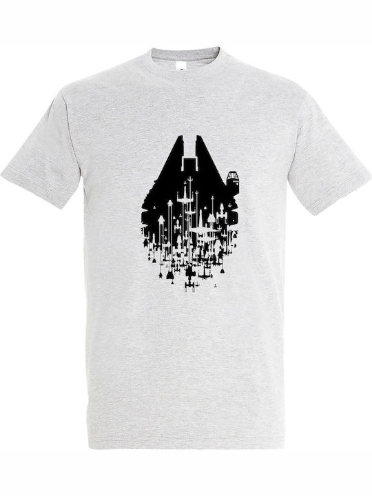 Unisex T-shirt Star Wars Spaceships Millennium ...