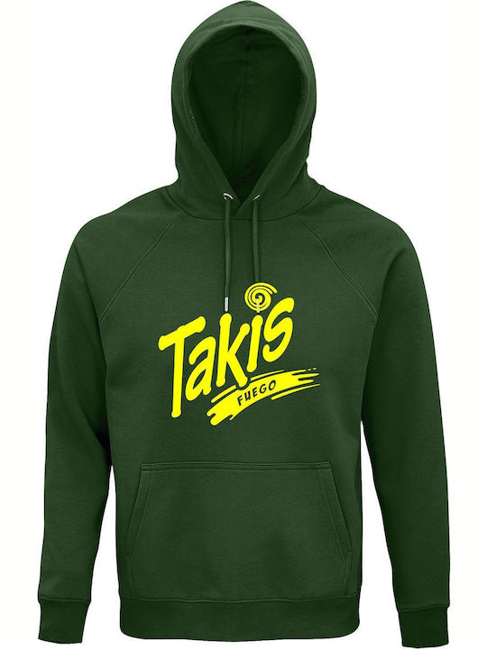 Блуза с Качулка Унисекс Органичен Памук "Takis ...