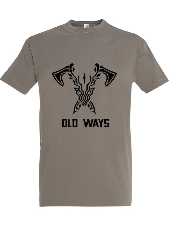 Unisex T-Shirt Apex Legends Old Ways Hell Khaki