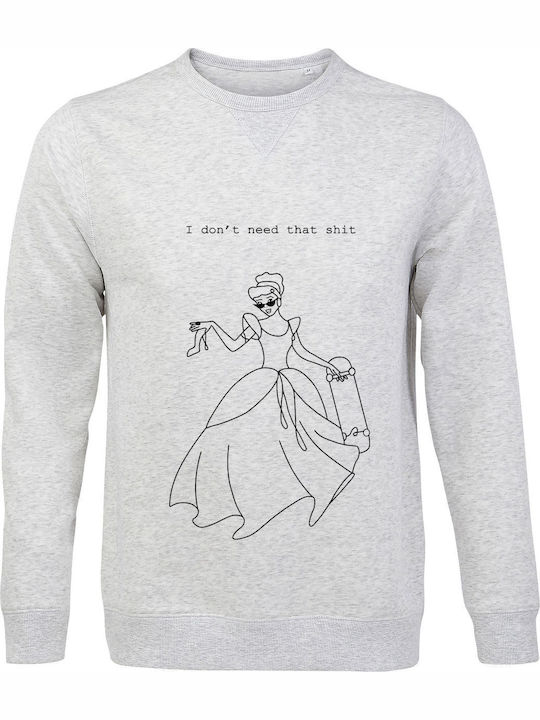 Sweatshirt Unisex Organic " Cinderella Streatwe...