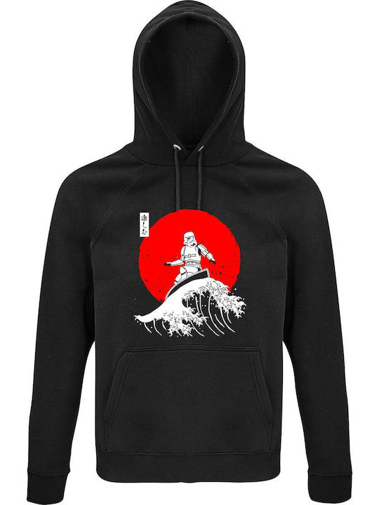Hoodie Unisex Organic " Empire Wave Star Wars "...
