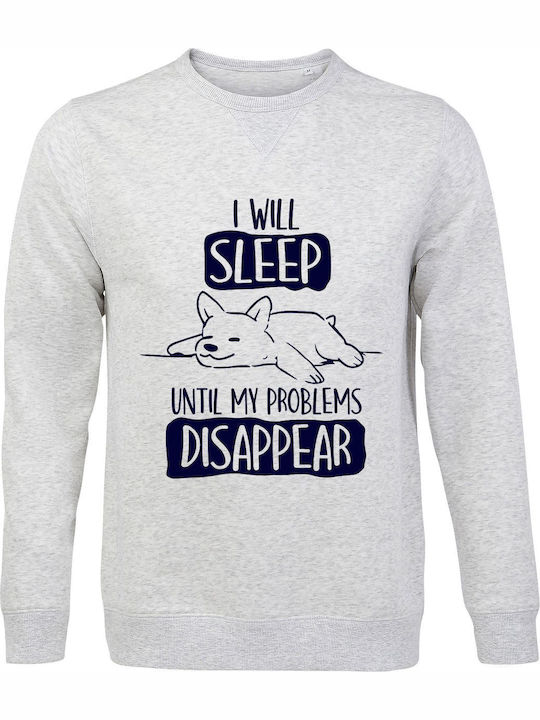 Unisex Organic Cotton Sweatshirt I Will Sleep U...