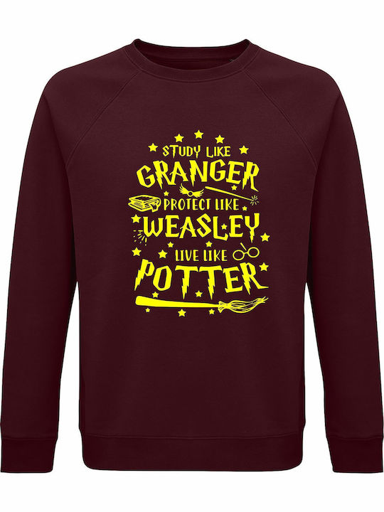 Unisex Organic Cotton Sweatshirt "Study Like Gr...