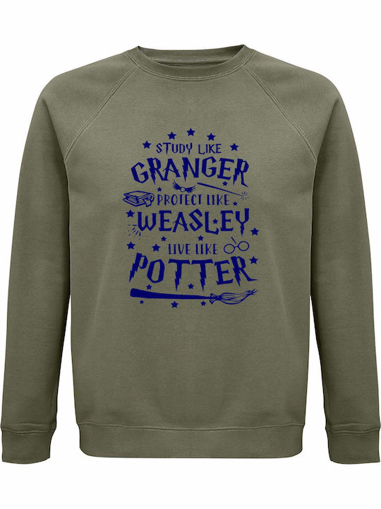 Unisex Organic Cotton Printed Sweatshirt Study ...
