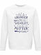 Unisex Organic Cotton Printed Blouse Study Like Granger Protect Like Weasley Live Like Harry Potter White