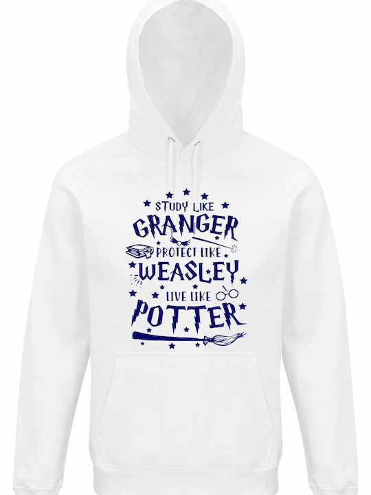 Hoodie Unisex Organic " Study Like Granger Prot...