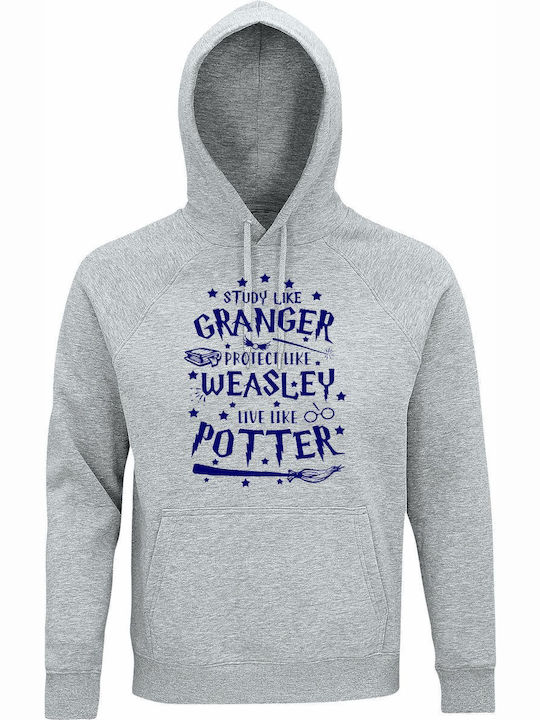 Hoodie Unisex Organic " Study Like Granger Prot...