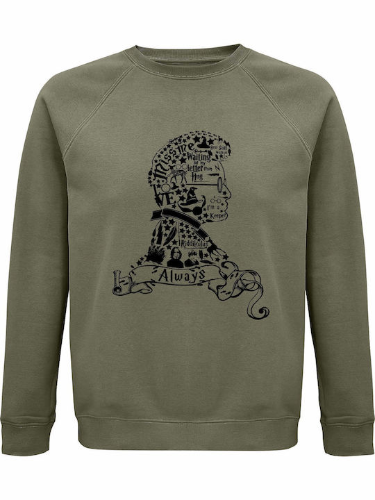 Sweatshirt Unisex Organic " Harry Potter Head S...