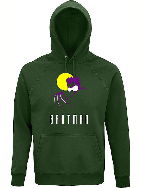 Unisex Bio-Kapuzenpulli "Bartman Bart Simpson I...