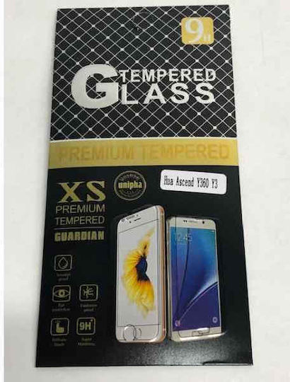 Displayschutzfolie 9h Premium Huawei Ascend Y360 Einzelhandel