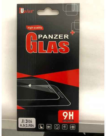 Displayschutzfolie Uplus Samsung J1 2016 0,3 mm/2,5D Einzelhandel