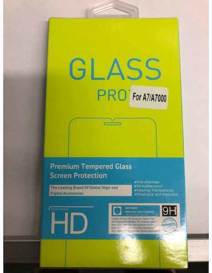 Display Glass Pro Samsung A7 A7000 0,26mm/2,5d Einzelhandel