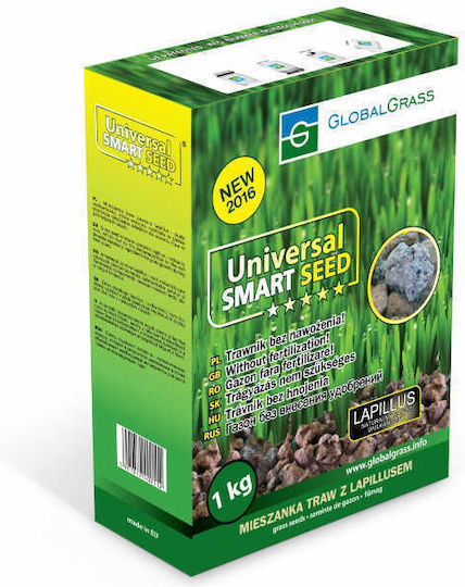 Global Grass Γκαζόν Γενικής Χρήσης Smart 1kg Μείγμα Σπόρων