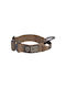 K9 Thorn Dog Collar Bravo 45mm Handle Metal Buckle Cobra Brown Coyote Medium 35-45cm