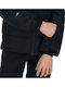 Waterproof Kids' Casual Jacket Windproof with Hood Black