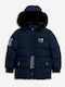 Kids' Casual Jacket with Hood Blue