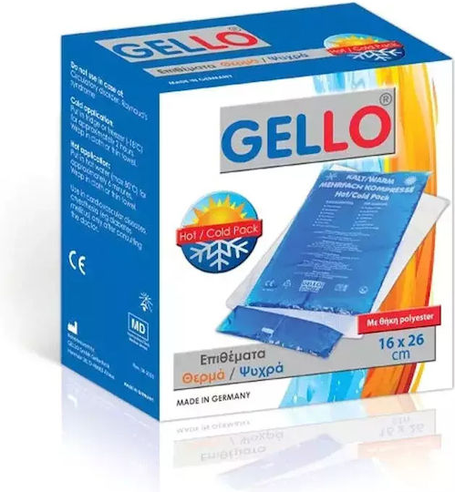 Gello Hot Cold Pack Eπίθεμα Θήκη Δέστρα 16x26cm 1τμχ