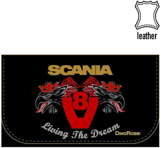 Dino Rossi Χειροποίητη Δερμάτινη Καπνοθήκη Σχέδιο Scania 3 By Anna’s Made In Greece