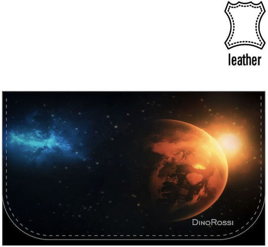 Dino Rossi Handmade Leather Tobacco Pouch Planets Design By Anna’s Made In Greece